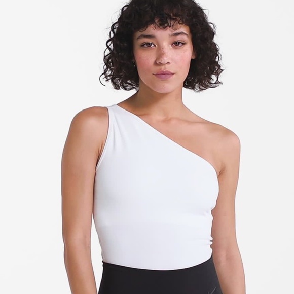 nike one shoulder top